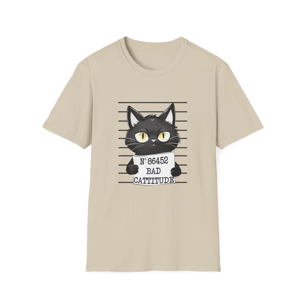 Bad Cattitude Unisex Softstyle T-Shirt