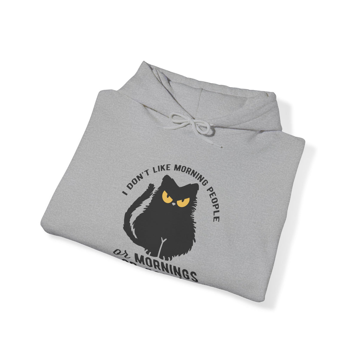 Morning People Unisex Hooded Sweatshirt