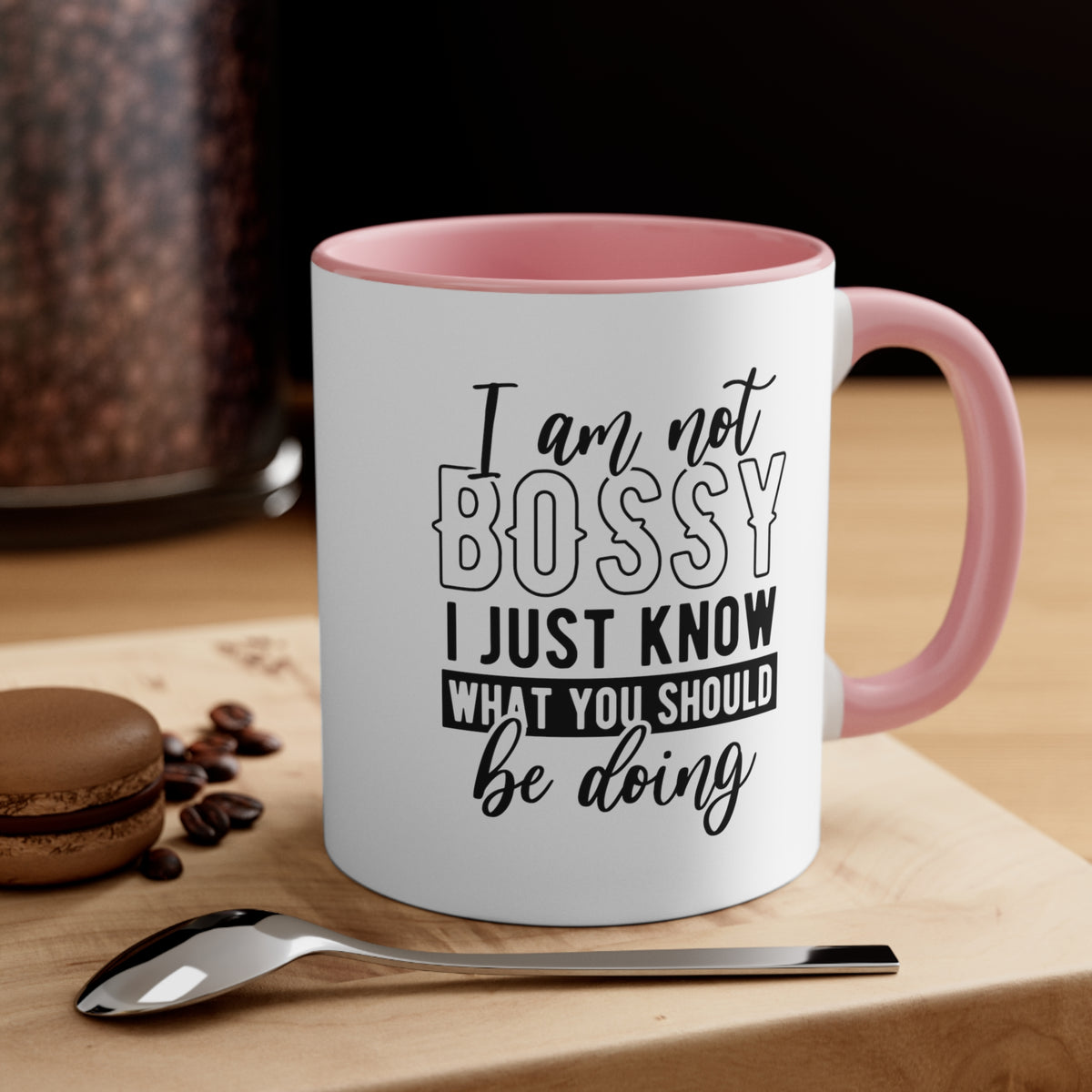 Not Bossy Accent Coffee Mug, 11oz