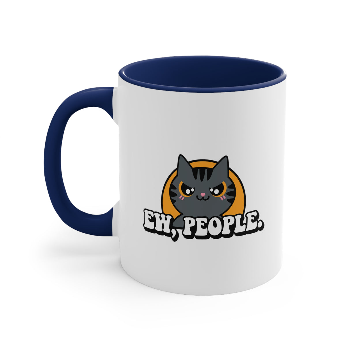 Ew People Accent Coffee Mug, 11oz
